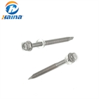 A2-70 A4-80 Stainless Steel DIN7504 Hex Head Self Drilling Screw
